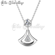 Swarovski Crystals Dual Soul Crystal (4 Styled) Pendant - Her Jewellery