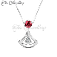 Swarovski Crystals Dual Soul Crystal (4 Styled) Pendant - Her Jewellery