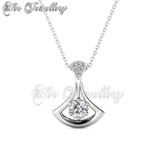 Swarovski Crystals Dual Soul Crystal (4 Styled) Pendant - Her Jewellery