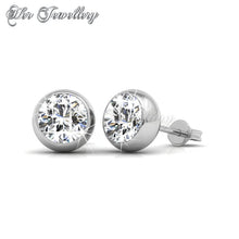 Swarovski Crystals 7 Days Moon Pendants Set and 7 Days Moon Earrings Set Bundle - Her Jewellery