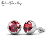 Swarovski Crystals 7 Days Moon Pendants Set and 7 Days Moon Earrings Set Bundle - Her Jewellery