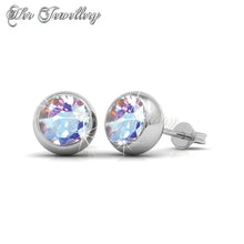 Swarovski Crystals 7 Days Moon Pendants Set and 7 Days Moon Earrings Set Bundle - Her Jewellery