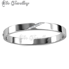 Swarovski Crystals Ringlet Bangle - Her Jewellery