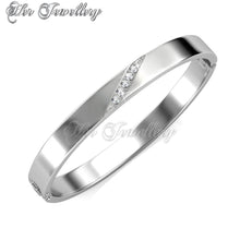 Swarovski Crystals Ringlet Bangle - Her Jewellery