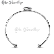 Swarovski Crystals Rohmbus Bangle - Her Jewellery