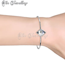 Swarovski Crystals Rohmbus Bangle - Her Jewellery