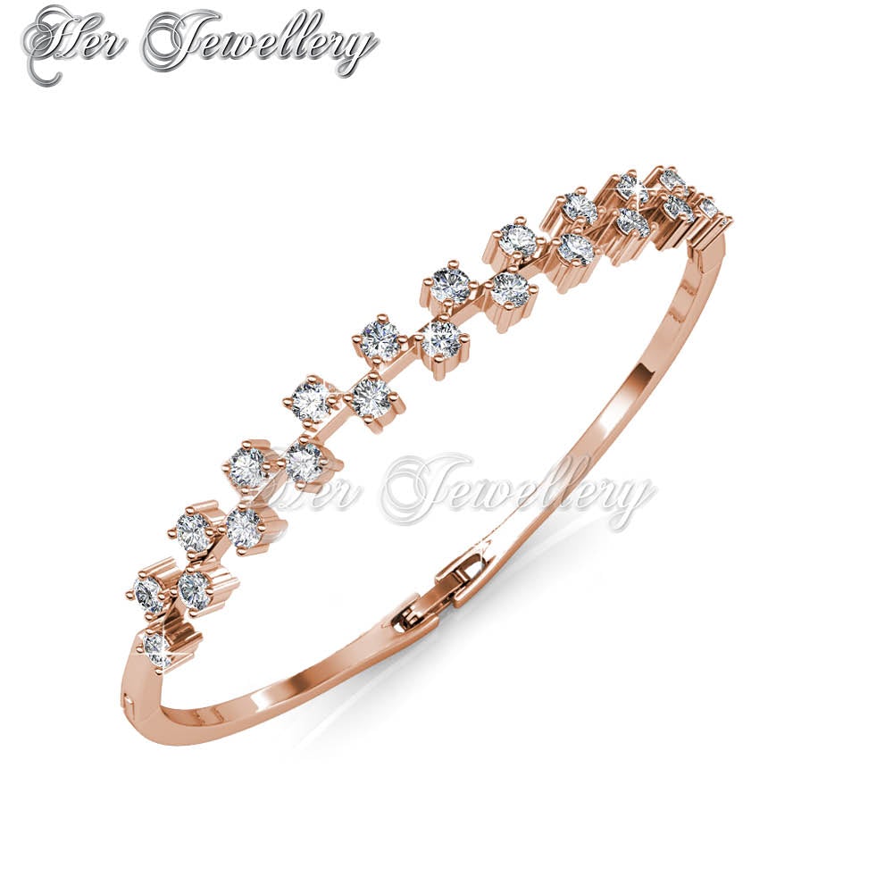 Swarovski Crystals Sweet Bangle - Her Jewellery