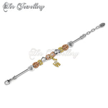 Swarovski Crystals Vibrant Charm Bracelet - Her Jewellery