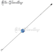Swarovski Crystals Juliana Bracelet‏ (Blue) - Her Jewellery