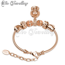 Laure Crown Charm Bracelet
