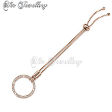 Swarovski Crystals Looped Bracelet - Her Jewellery