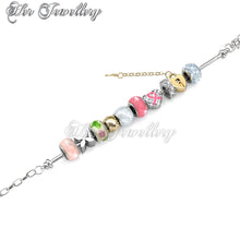 Swarovski Crystals Mylady Charm Bracelet - Her Jewellery