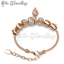 Swarovski Crystals Palloncino Charm Bracelet - Her Jewellery