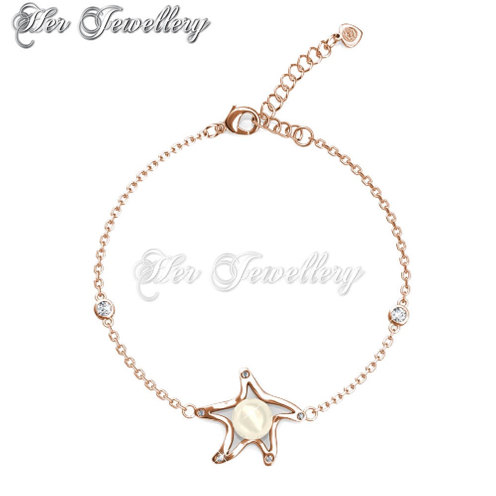 Starfish Pearl Bracelet