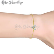 Swarovski Crystals Troika Bracelet - Her Jewellery