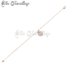 Swarovski Crystals Little Apple Bracelet - Her Jewellery