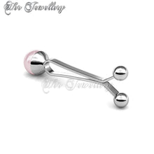 Swarovski Crystals Pearl Tudung Clip - Her Jewellery