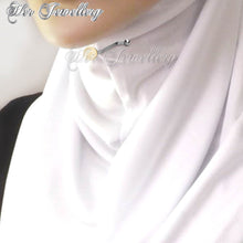 Swarovski Crystals Pearl Tudung Clip - Her Jewellery
