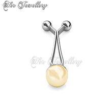 Swarovski Crystals Pearl Tudung Clip - Her Jewellery