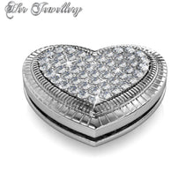 Swarovski Crystals Riley Love Brooch - Her Jewellery