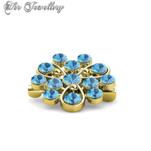 Swarovski Crystals Vanda Brooch - Her Jewellery