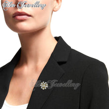 Swarovski Crystals Vanda Brooch - Her Jewellery