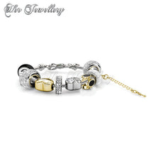 Swarovski Crystals Mylady Charm Bracelet Combo Set - Her Jewellery