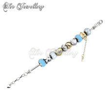 Swarovski Crystals Mylady Charm Bracelet Combo Set - Her Jewellery