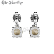 Swarovski Crystals 7 Days Dangling Earrings‏ Set - Her Jewellery