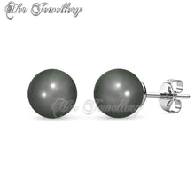 Swarovski Crystals 7 Days Colourful Pearl Earrings Set - Her Jewellery