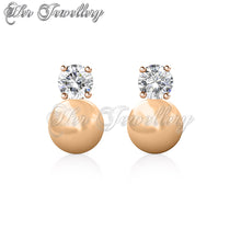 7 Days Droplet Pearl Earrings