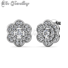 Swarovski Crystals Amaryllis Earrings - Her Jewellery