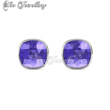 Swarovski Crystals Amethyst Earrings - Her Jewellery
