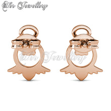 Swarovski Crystals Ballet Angel Earrings - Her Jewellery