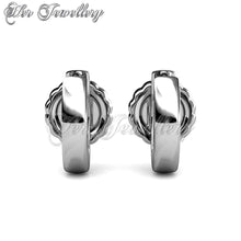 Swarovski Crystals Blooming Pearl Earrings - Her Jewellery