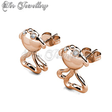 Swarovski Crystals Bubbly Fish Earrings - Her Jewellery