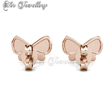 Swarovski Crystals Butterfly Bow Earrings - Her Jewellery