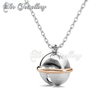 Swarovski Crystals Chime Bell Pendant - Her Jewellery