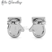 Swarovski Crystals Christmas Gloves Earrings - Her Jewellery