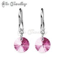 Circlet Hook Earrings (12 Colours)