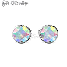 Swarovski Crystals Crescent Earrings - Her Jewellery