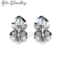 Swarovski Crystals Crescent Earrings - Her Jewellery