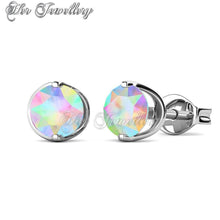 Swarovski Crystals Crescent Earrings - Her Jewellery