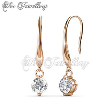 Swarovski Crystals Crystal Hook Earrings - Her Jewellery