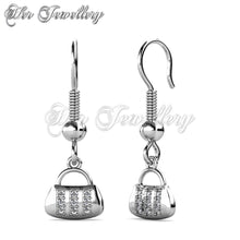 Crystal Pouch Earrings