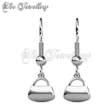 Crystal Pouch Earrings