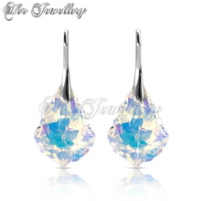 Swarovski Crystals Crystal Stone Hook Earrings - Her Jewellery
