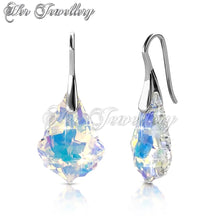 Swarovski Crystals Crystal Stone Hook Earrings - Her Jewellery