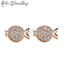 Crystalin Fishy Earrings