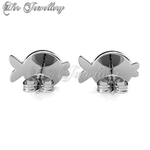Crystalin Fishy Earrings